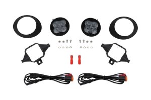 Toyota Sequoia Fog Light Kit - Diode Dynamics - SS3 LED Foxbeam Dual-Color - Selectable 6000K white and 3000K yellow - `00-`07